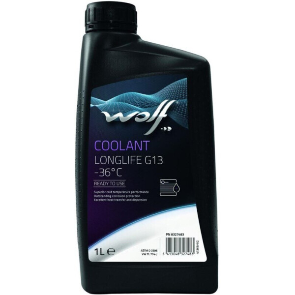 

Wolf Anti-Freeze Longlife G13 антифриз концентрат фиолетовый, 1 л
