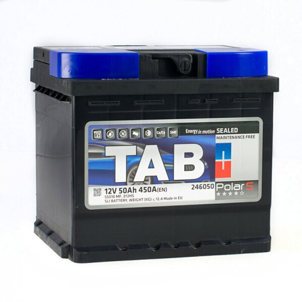 

TAB Polar 55 Ah 500 A аккумулятор (-+, R)
