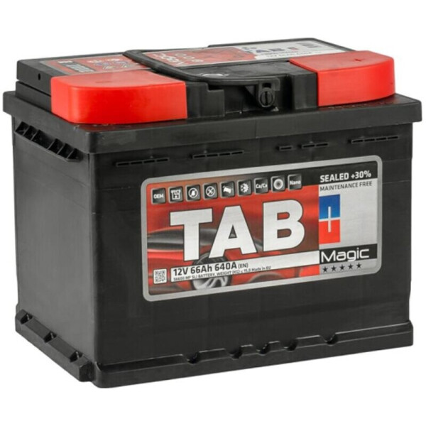 

TAB Magic 66 Ah 640 A аккумулятор (-+, R)