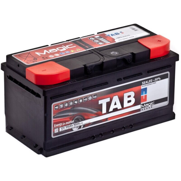 

TAB Magic 100 Ah 900 A аккумулятор (-+, R)