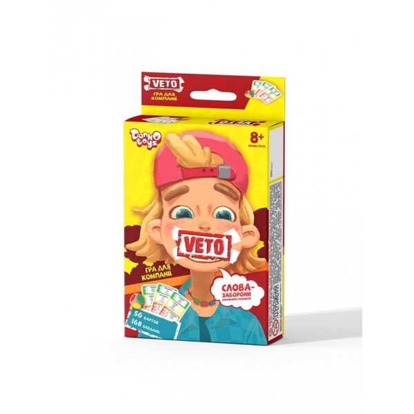 

Настольная развлекательная играVETO мини рус VETO-02