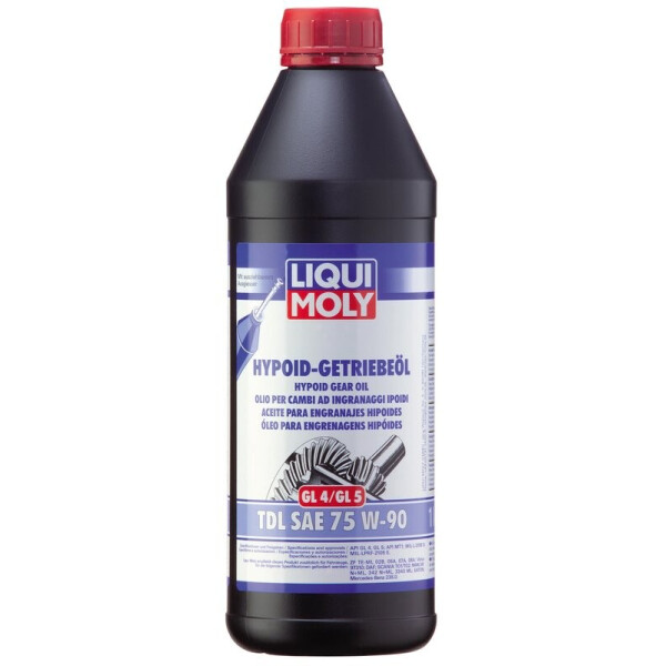 

Liqui Moly Hypoid-Getriebeoil TDL 75W-90 GL-4/GL-5 Трансмиссионное масло, 1 л