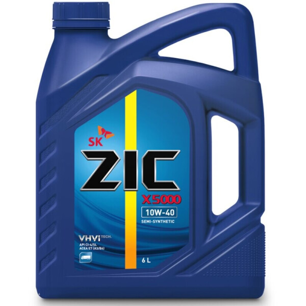 

ZIC X5000 10W-40 дизельное моторное масло, 6 л