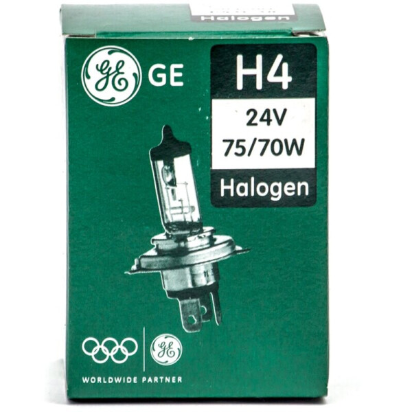 

GE Halogen H4 P43t 24V 75/70W Лампа галогенная