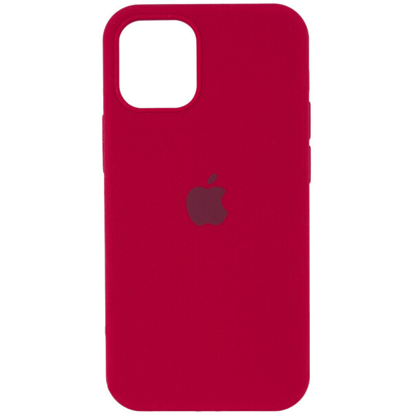 

Чехол Silicone Case Full Protective (AA) для Apple iPhone 12 mini (5.4'') Красный / Rose Red (145475)
