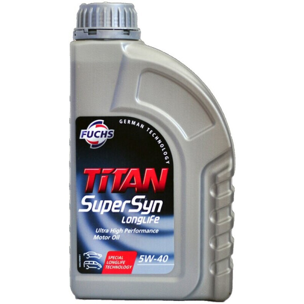 

Fuchs Titan SuperSyn Long Life 5W-40 синтетическое моторное масло, 1 л