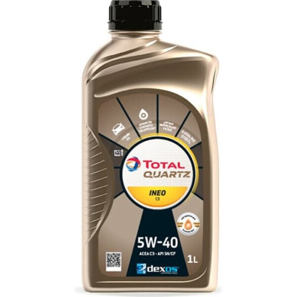 

Total Quartz Ineo C3 5W-40 (ACEA C3) Моторное масло, 1 л