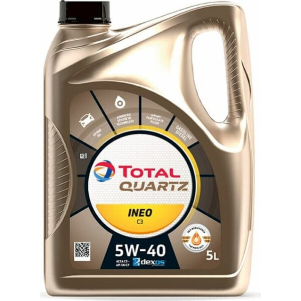 

Total Quartz Ineo C3 5W-40 (ACEA C3) Моторное масло, 5 л
