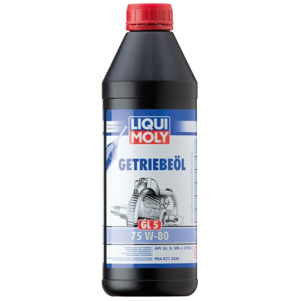 

Трансмиссионное масло Liqui Moly Getriebeoil 75W-80 GL-5 для мостов, 1 л