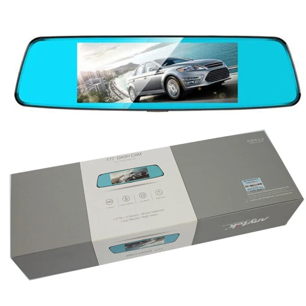 

Видеорегистратор Anytek T77 Full Hd 1080 авторегистратор-зеркало заднего вида (9811K)