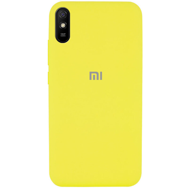 

Чехол Silicone Cover Full Protective (AA) для Xiaomi Redmi 9A Желтый / Yellow (141878)