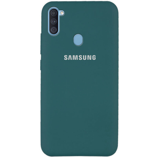 

Чехол Silicone Cover Full Protective (AA) для Samsung Galaxy A11 Зеленый / Pine green (130821)