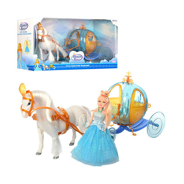 

Игровым набор METR+ Карета с куклой (258A)