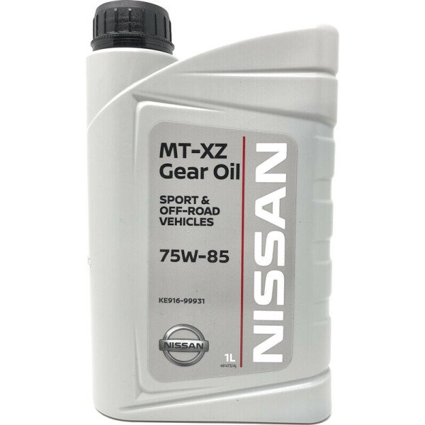 

Трансмиссионное масло Nissan MT-XZ Gear Oil Sport&Off-Road Vehicles 75W-85 масло, 1 л