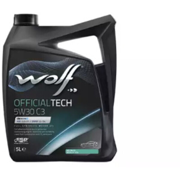 

Wolf Officialtech 5W-30 C3 моторное масло, 5 л