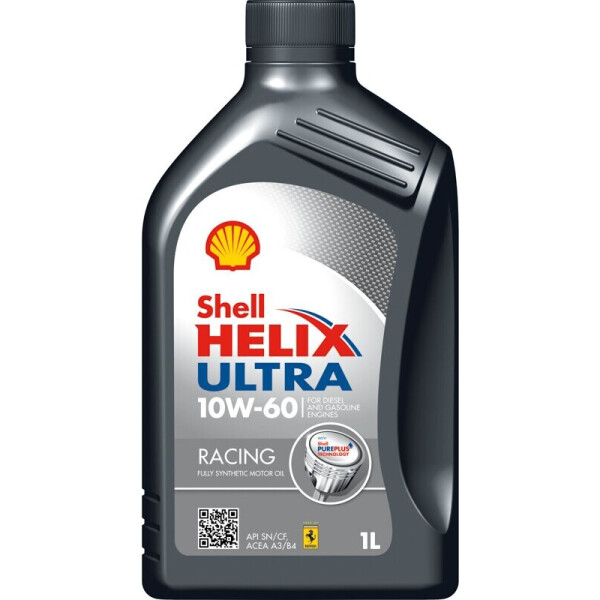 

Shell Helix Ultra Racing 10W-60 Моторное масло, 1 л