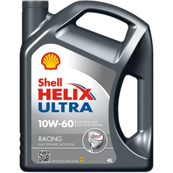 

Shell Helix Ultra Racing 10W-60 Моторное масло, 4 л