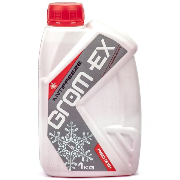 

Grom-Ex Antifreeze Red G12+ (-42C) антифриз красный, 1 кг