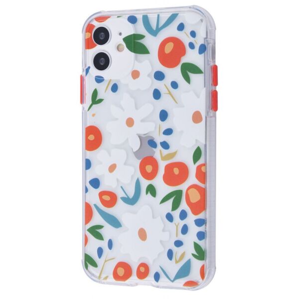 

TPU чехол Flowers Colourful для Apple iPhone 11 (6.1") Прозрачный/Ромашки (is_00000039003_4)