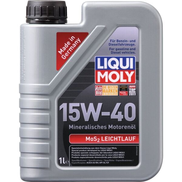 

Liqui Moly MoS2 Leichtlauf 15W-40 Моторное масло с молибденом, 1 л