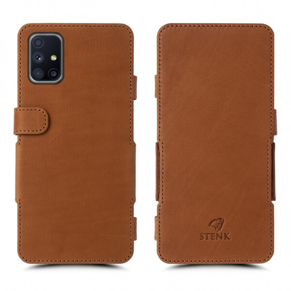 

Чехол книжка Stenk Prime для Samsung Galaxy M51 Camel