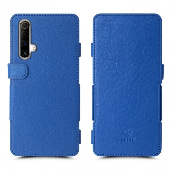 

Чехол книжка Stenk Prime для Realme X50m 5G Ярко-синий