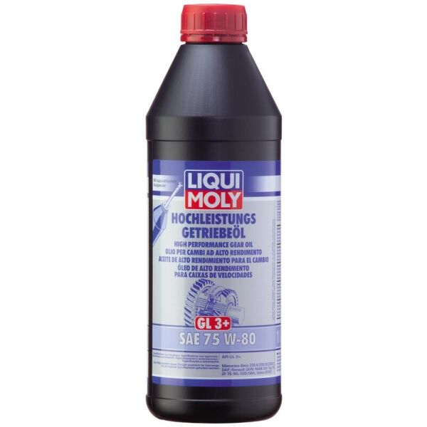 

Liqui Moly Hochleistungs-Getriebeoil 75W-80 GL-3+ Трансмиссионное масло, 1 л