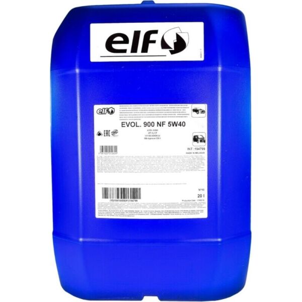 

ELF Evolution 900 NF 5W-40 Моторное масло, 20 л