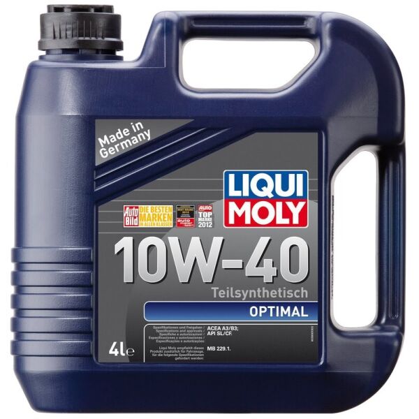 

Liqui Moly Optimal 10W-40 Моторное масло, 4 л