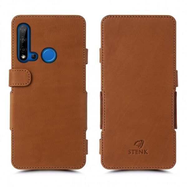 

Чехол книжка Stenk Prime для Huawei Nova 5i Camel