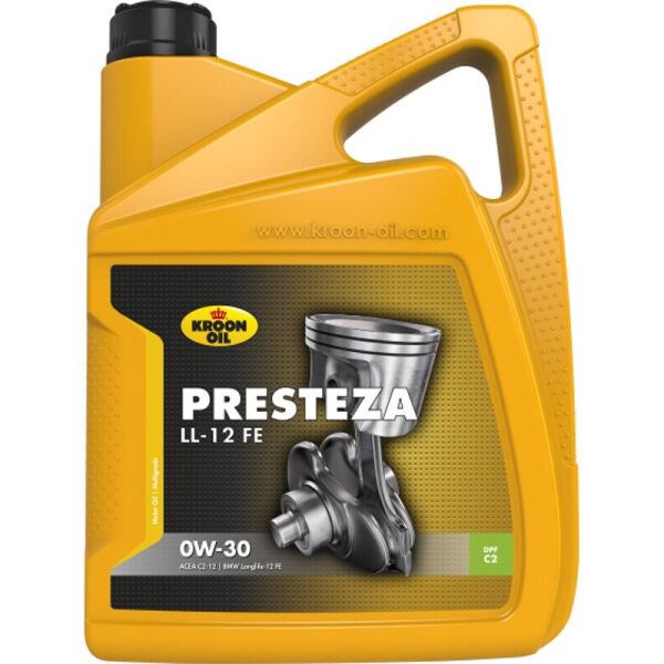 

Kroon Oil Presteza LL-12 FE 0W-30 (BMW LL-12) Моторное масло, 5 л