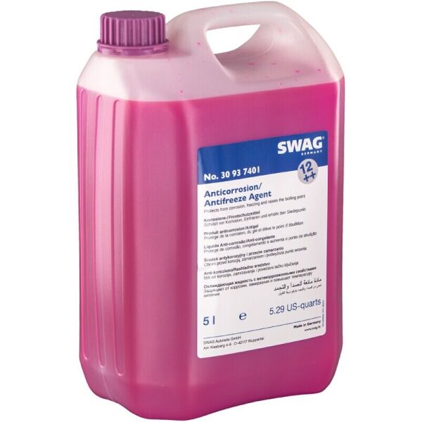 

Swag 30937401 Antifreeze Agent (G12++) конц. антифриза сиреневый, 5 л