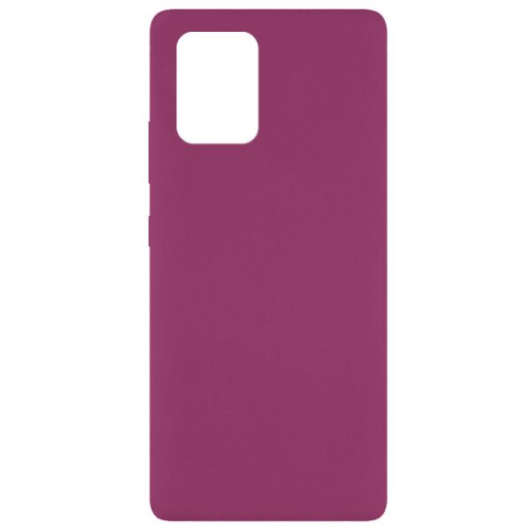 

Чехол Silicone Cover Full without Logo (A) для Samsung Galaxy S10 Lite Бордовый / Marsala (153562)