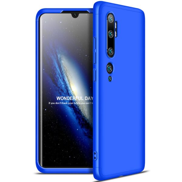 

Пластиковая накладка GKK LikGus 360 градусов (opp) для Xiaomi Mi Note 10 Pro Синий (153880)