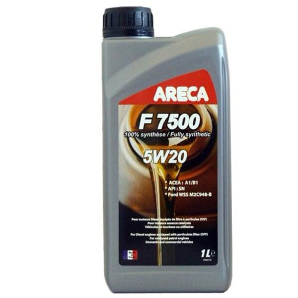 

Areca F7500 5W-20 EcoBoost синтетическое моторное масло, 1 л