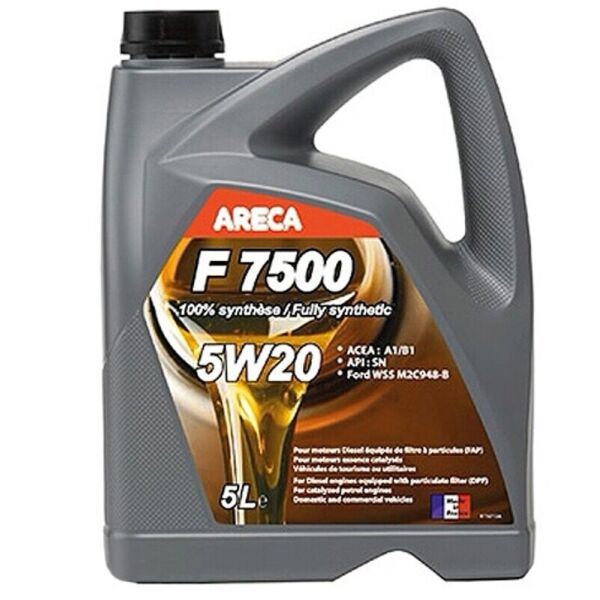

Areca F7500 5W-20 EcoBoost синтетическое моторное масло, 5 л