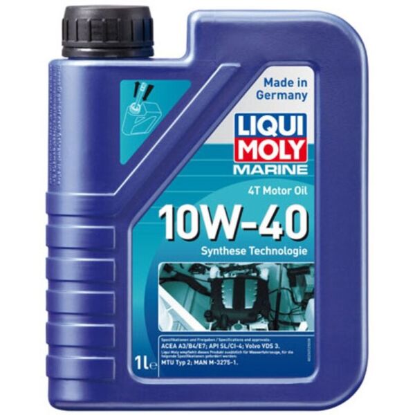 

Liqui Moly Marine 4T Motor Oil 10W-40 Масло для лодочных моторов, 1 л