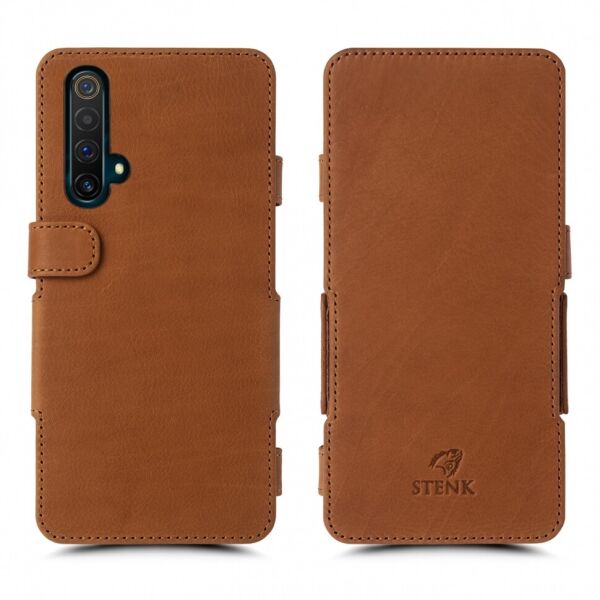 

Чехол книжка Stenk Prime для Realme X3 Camel