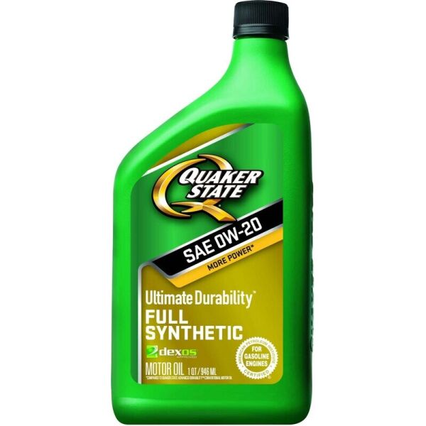 

Quaker State Ultimate Durability Full Synthetic 0W-20 моторное масло, 0,946 л