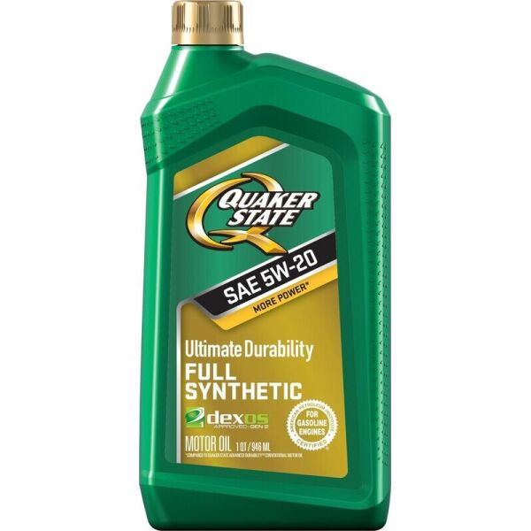 

Quaker State Ultimate Durability Full Synthetic 5W-20 моторное масло, 0,946 л