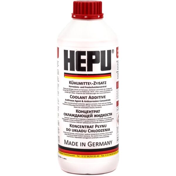 

Hepu Coolant Additive (G12) Концентрат антифриза Красный, 1,5 л
