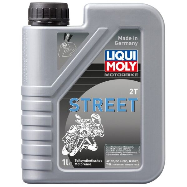 

Liqui Moly Motorbike 2T Street Моторное масло для мототехники, 1 л