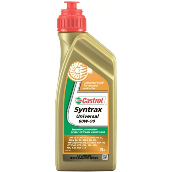 

Castrol Syntrax Universal 80W-90 GL-4/GL-5 трансмиссионное масло, 1 л