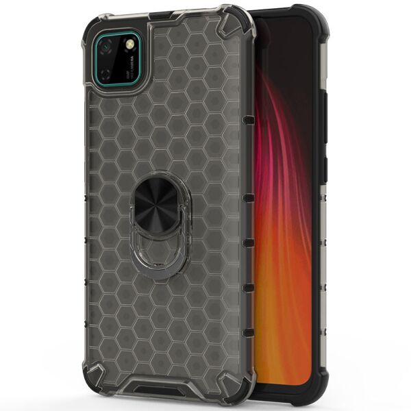

Ударопрочный чехол Honey Ring для Huawei Y5p Черный (157803)