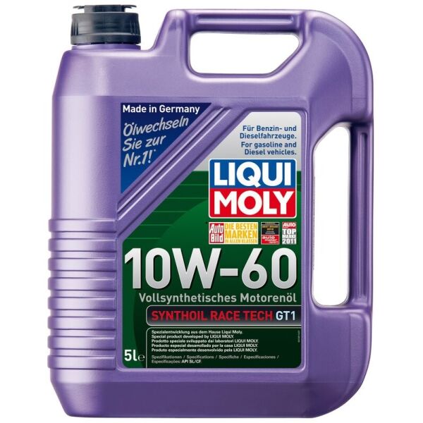 

Liqui Moly Synthoil Race Tech GT 1 10W-60 Моторное масло, 5 л