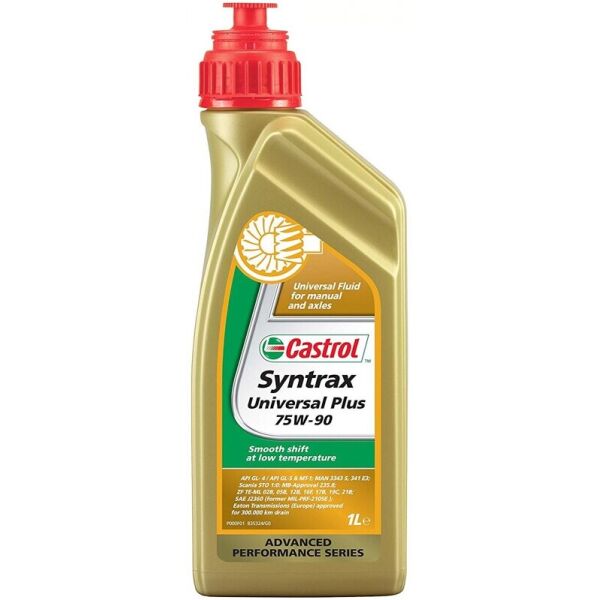 

Castrol Syntrax Universal Plus 75W-90 GL-4/GL-5/MT-1 трансмиссионное масло, 1 л