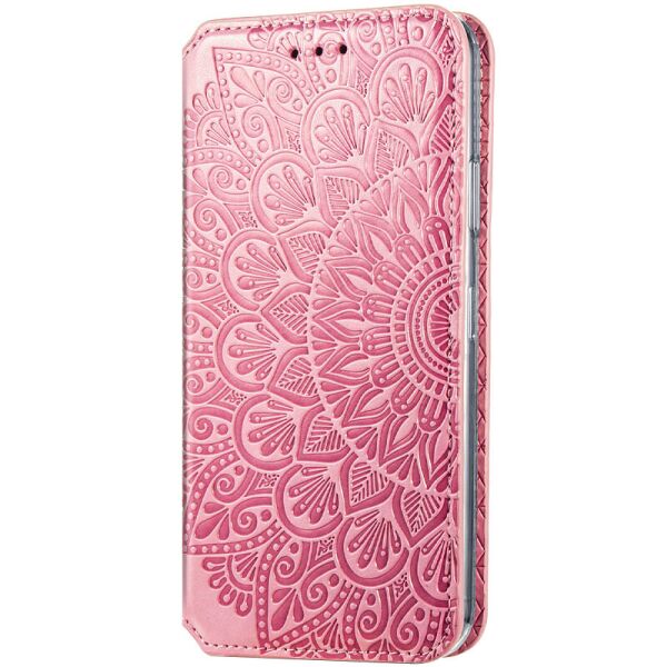 

Кожаный чехол книжка GETMAN Mandala (PU) для Samsung Galaxy M31s Розовый (137239)