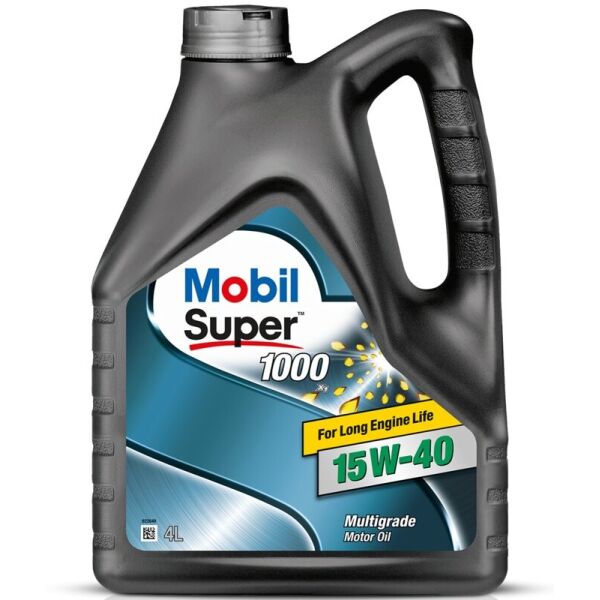

Mobil Super 1000 X1 15W-40 минеральное моторное масло, 4 л