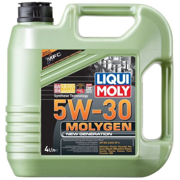 

Liqui Moly Molygen New Generation 5W-30 Моторное масло, 4 л