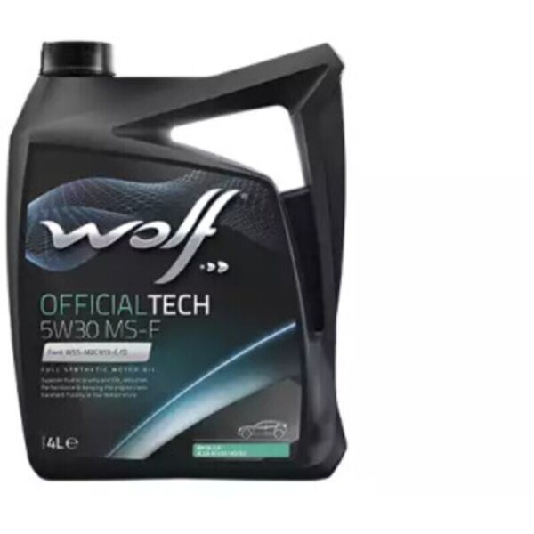 

Wolf Officialtech 5W-30 MS-F моторное масло, 4 л